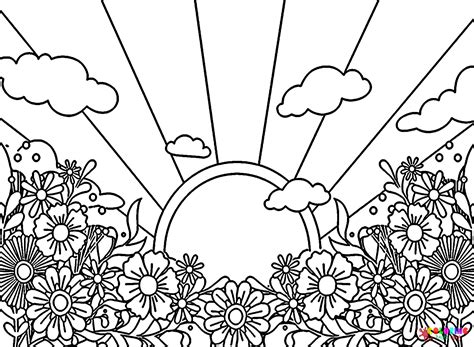 45 Hippie Coloring Pages - ColoringPagesOnly.com
