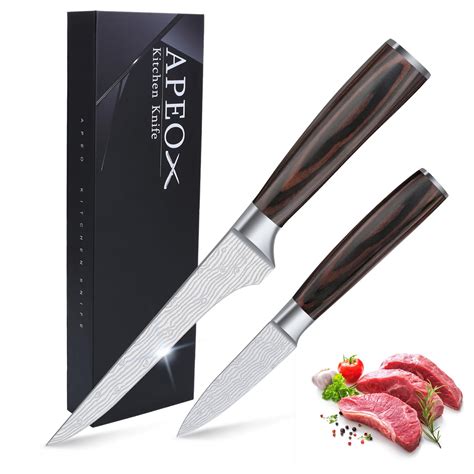 Amazon.com: APEO Boning Knife Set of 6 inch Boning Knife and 3.5 inch ...