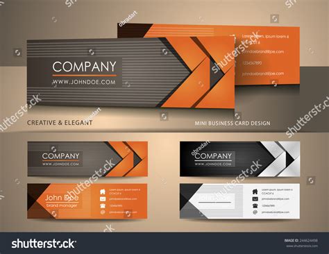 Mini Business Cards Template