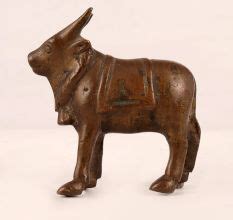 Bronze Nandi Figurine | Nandi Statue for Decoration | Bronze Statue ...