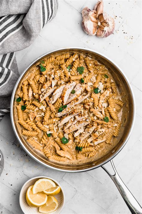 Pasta cremosa con pollo - Cravings Journal