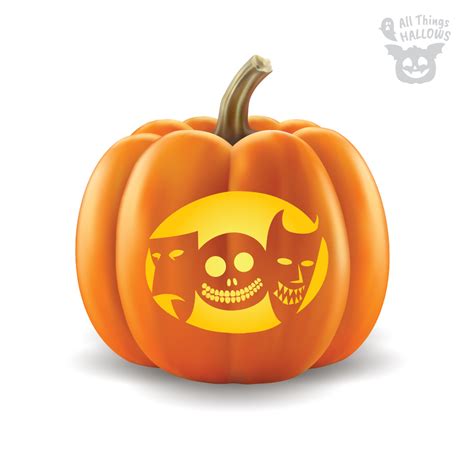 Oogie Boogie Pumpkin Template