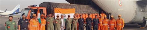 India's Second Flight Carrying 9 Tons of Emergency Relief Lands In ...