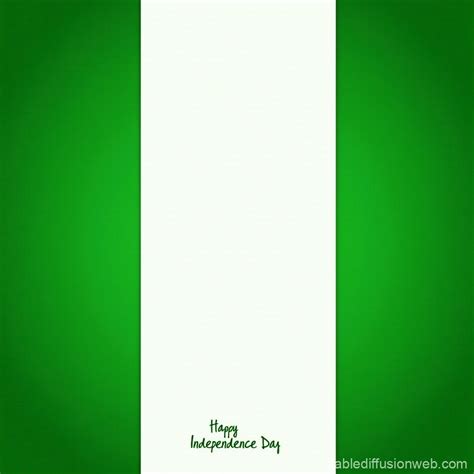 Nigerian Independence Day Flyer Design | Stable Diffusion Online