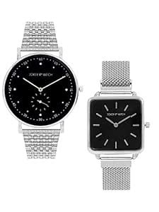 Joker & Witch Stainless Steel Jamie & Maggie Mudrock Couple Analogue ...
