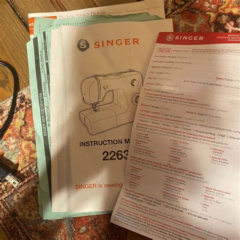 Singer Simple Sewing Machine 2263 Manual 的图像结果