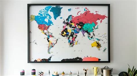 World Map Layout Colorful 的图像结果