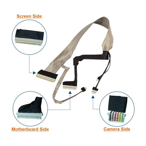 Laptop Internal Display Cable For HP Pavilion DV7-1000 LCD Video Screen ...
