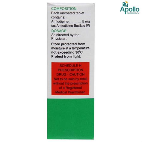 Amodep-5 Tablet 14's Price, Uses, Side Effects, Composition - Apollo ...