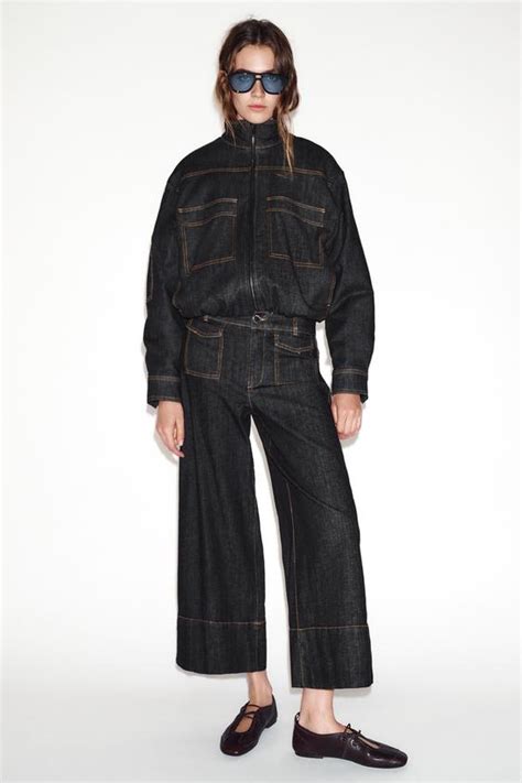 HIGH-NECK PUFFER BOMBER JACKET - Black | ZARA India
