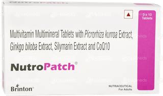 Nutropatch Tablet 10 - Uses, Side Effects, Dosage, Price | Truemeds