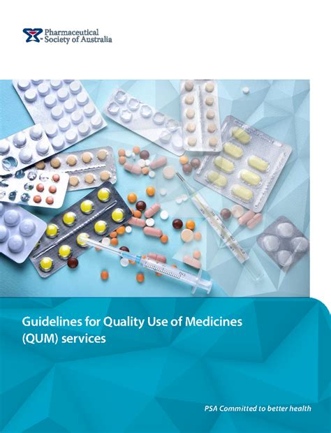 PSA Guidelines for Quality Use of Medicines QUM services ...