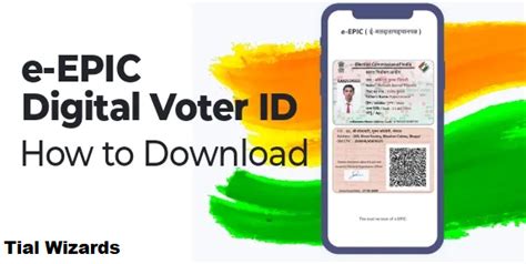 How to Download Voter Id card Online - Tial Wizards: Education ...