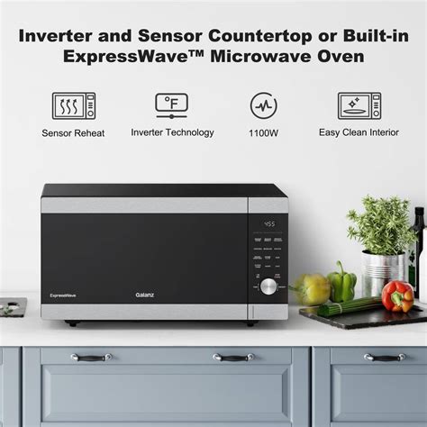 Buy 1.6 cu. ft. Countertop Microwave ExpressWave in Stainless Steel ...