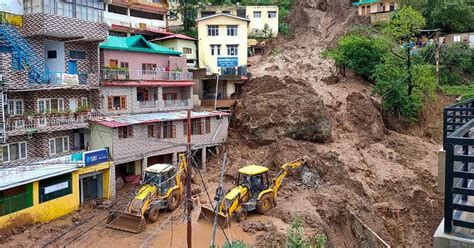 24 Roads Blocked In 5 Himachal Districts Due To Heavy Rains