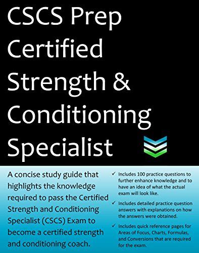 CSCS Certified Strength & Conditioning Specialist Exam Prep: 2022 ...