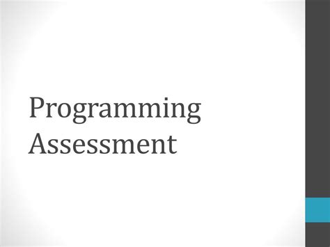 Image result for Programming Assessment