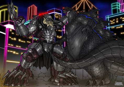 Godzilla vs.Predator 的图像结果
