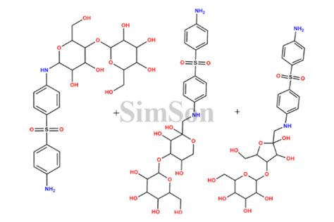 DAPSONE LACTOSE ADDUCT MIXTURE OF ISOMERS | CAS No- NA | Simson Pharma ...