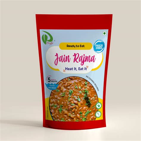 Buy Dryfii Jain Rajma | Ready-to-Eat-Food | No Onion No Garlic ...