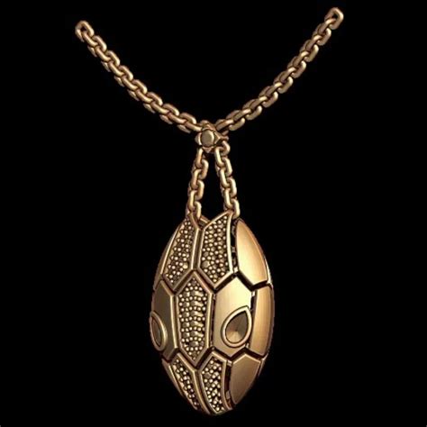 Snake Locket 3D Model - Unique Pendant Download
