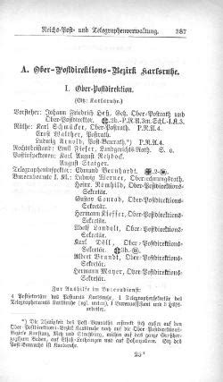 Baden/Staatshandbuch 1880/387 – GenWiki