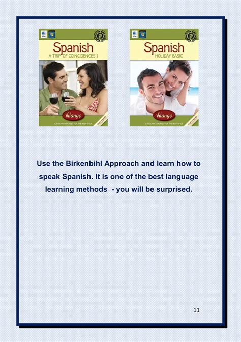 Advantages of learning spanish yourself | PDF