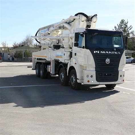 Construction truck-mounted concrete pump - Pi 140-47-ZX - Pi Makina ...
