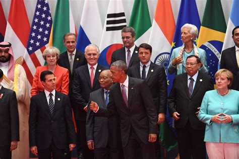 G20峰会各国领导人合影