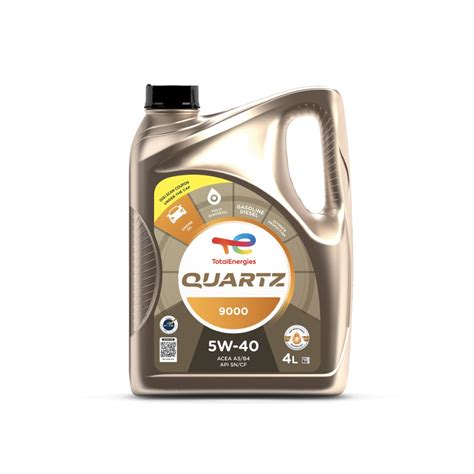 TotalEnergies Quartz 9000 5W-40 ACEA A3/B4 API SN/CF |Ultimate ...