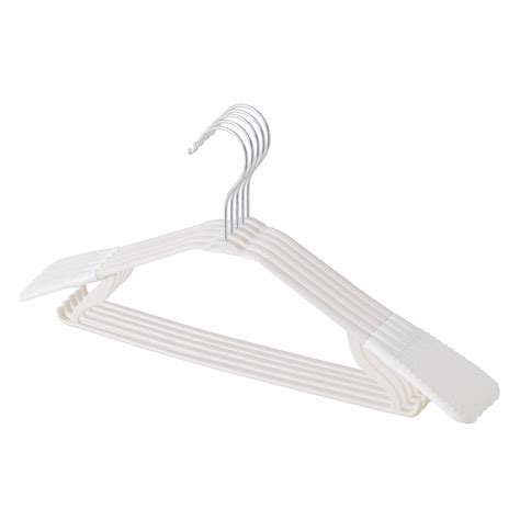 Kuber IndustriesPP Cloth Hanger Set of 5 with Zinc Plated Steel Hook ...