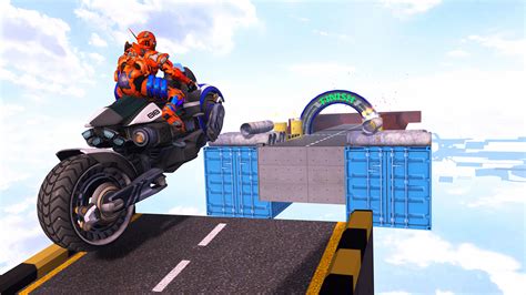Extreme Mega Ramp Robot Bike stunts game 2020 - App on Amazon Appstore