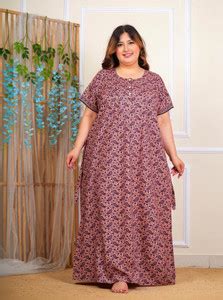 Plus Size Nighties - Buy Plus Size Nighties online at Best Prices in ...