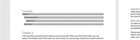 Image result for Appendix with Tables Microsoft Word Examples