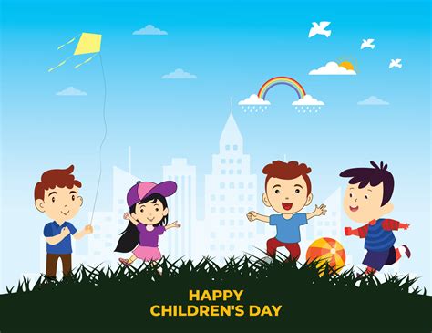 Happy Children's Day. November 14. Universal Children's Day Concept ...