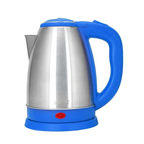 Longer Crystal Electric Kettle Blue Electric Kettle (1.8 L, Assorted C ...