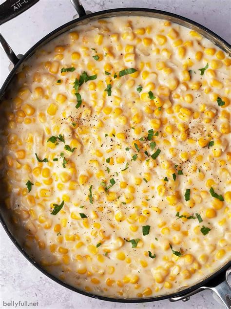 Creamed Corn Recipe {Quick and Easy} - Belly Full