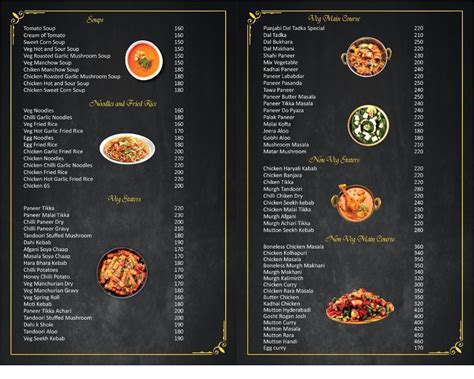 Menu at The Masala Kitchen, Gurugram