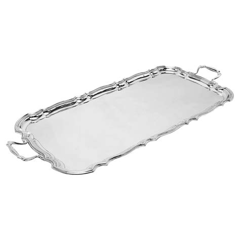 Antique Sterling Silver Tray 1915 Sandwich Serving Platter For Sale at ...