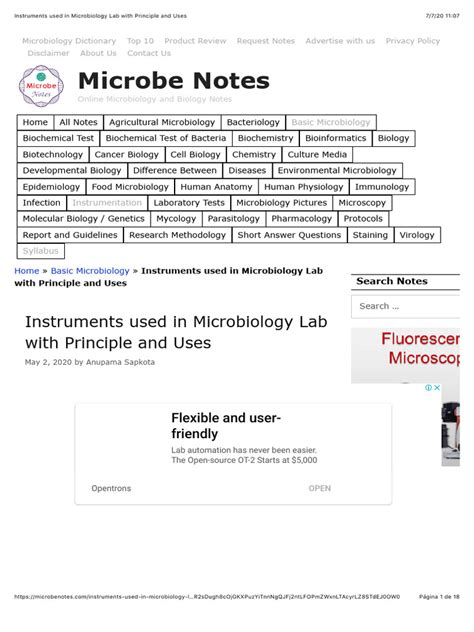Microbiology Lab Instruments 的图像结果