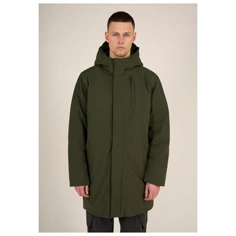 KnowledgeCotton Apparel Long Soft Shell Jacket Climate Shell - Coat Men ...