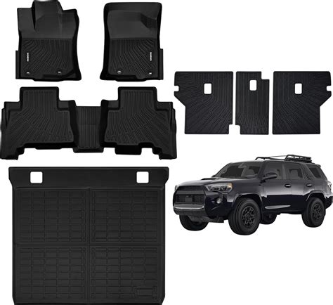 Amazon.com: Naibeve Floor Mats for 2013-2024 Toyota 4Runner 5 Seats ...