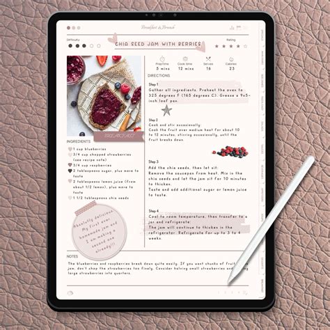 Free Digital Recipe Book Template Goodnotes at Buddy Franzen blog