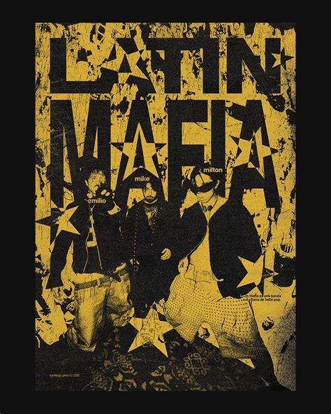 LATIN MAFIA [POSTER] en 2025 | Latinas, Impresión de póster, Mafia