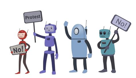 human rights for robots we're getting carried away Vector Art HD Wallpaper