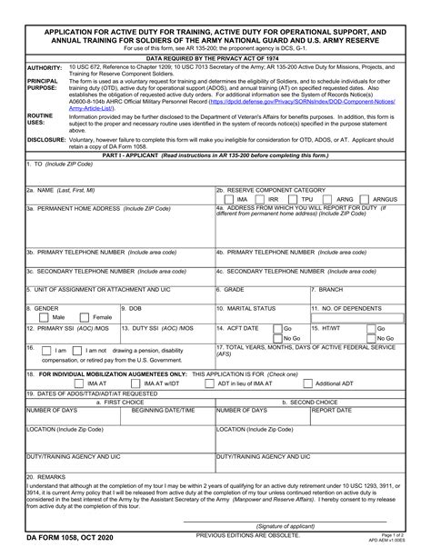 DA Form 1058 2025-2026 - How to Fill Official Forms Online