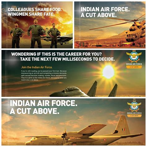 SURYA PRINTERS Indian Air Force Motivational Polyester Blend Posters ...
