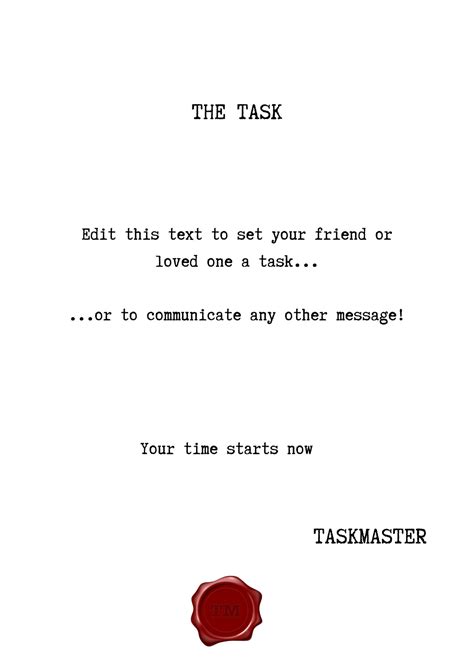 Image result for Taskmaster Dog Task
