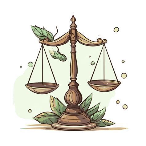 Scale Of Justice Drawing