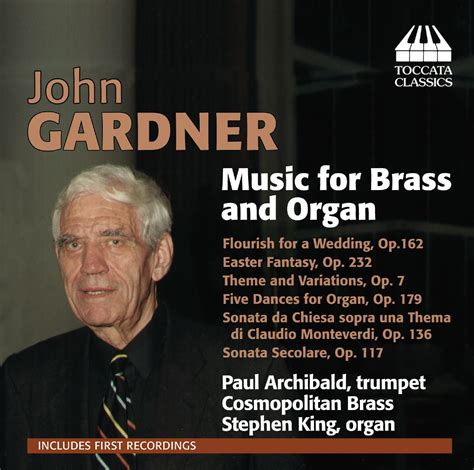 Diabolus In Musica: John Gardner - Music for Brass and Organ